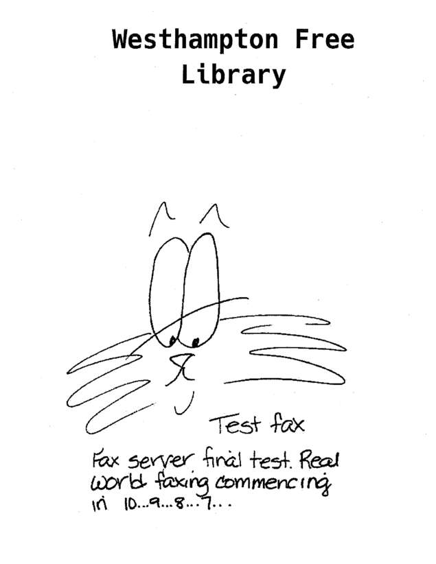 fax page
