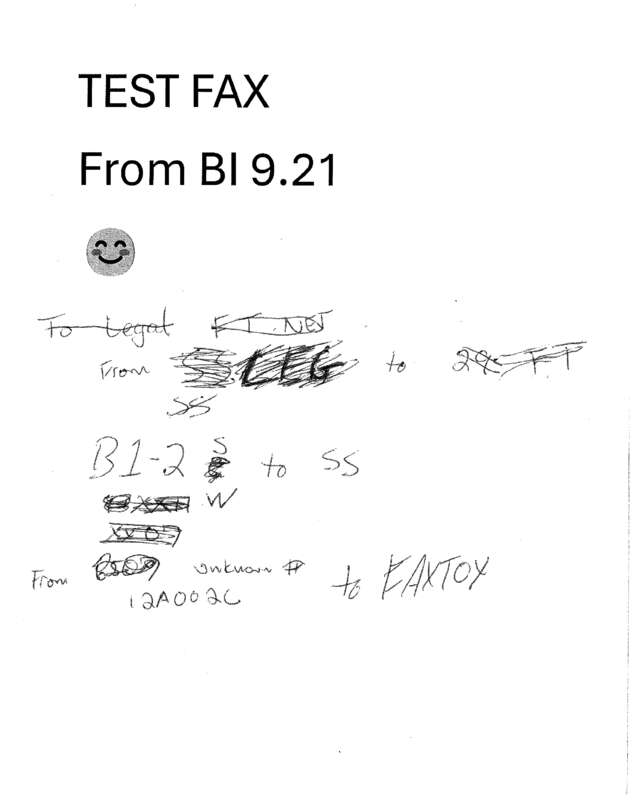 fax page