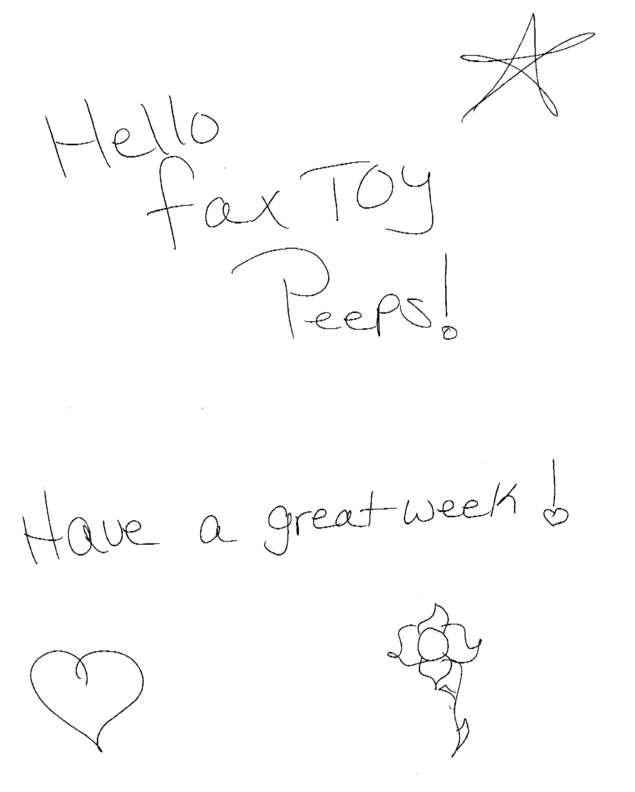Fax page