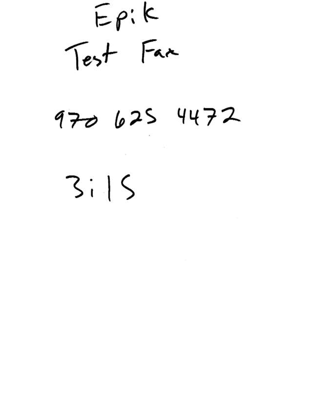 fax page