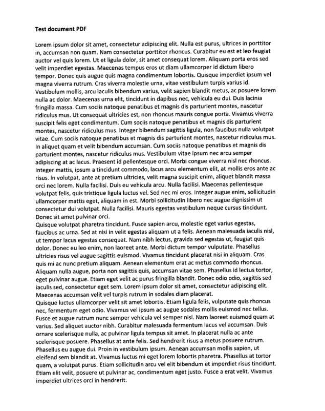 fax page
