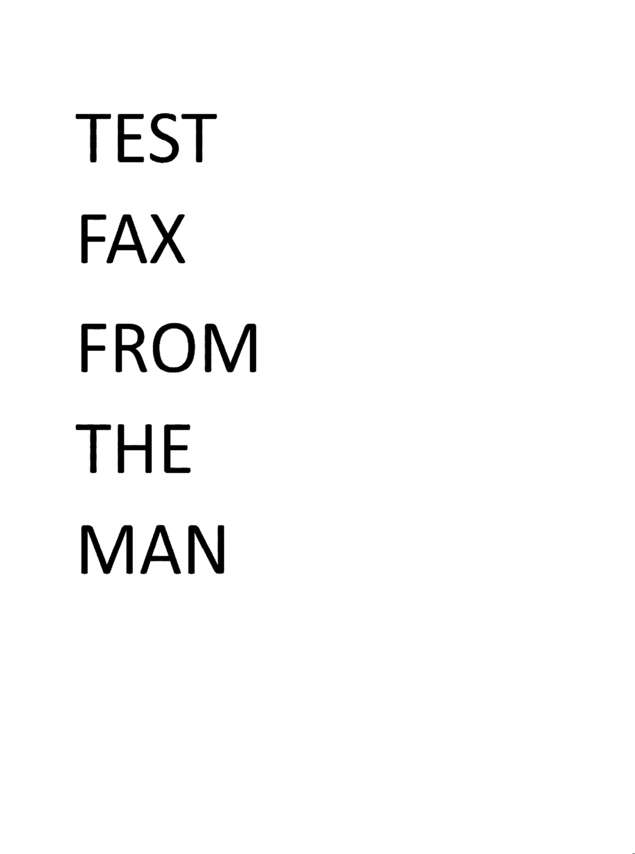 fax page