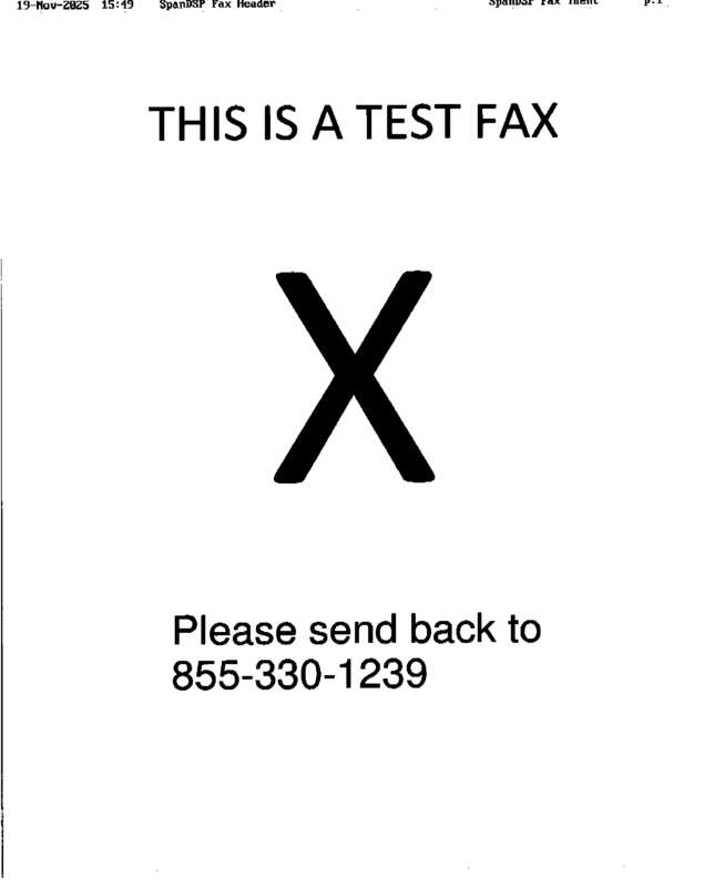 fax page