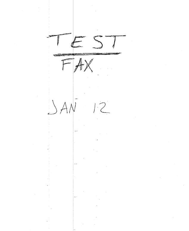 fax page