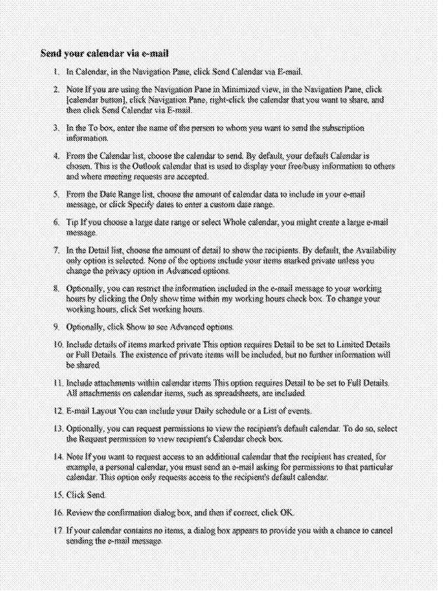 Fax page