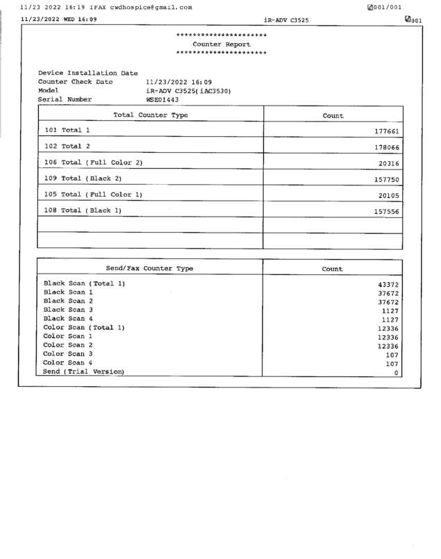 fax page