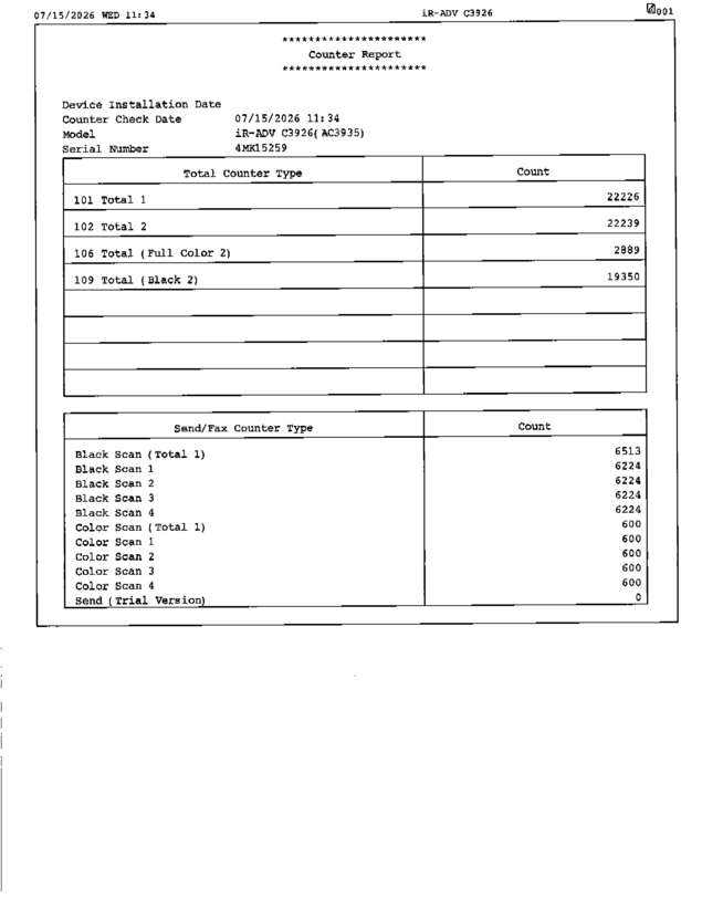 fax page