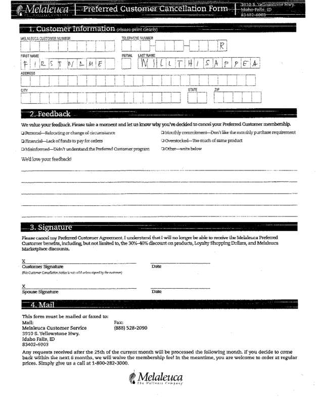 Fax page