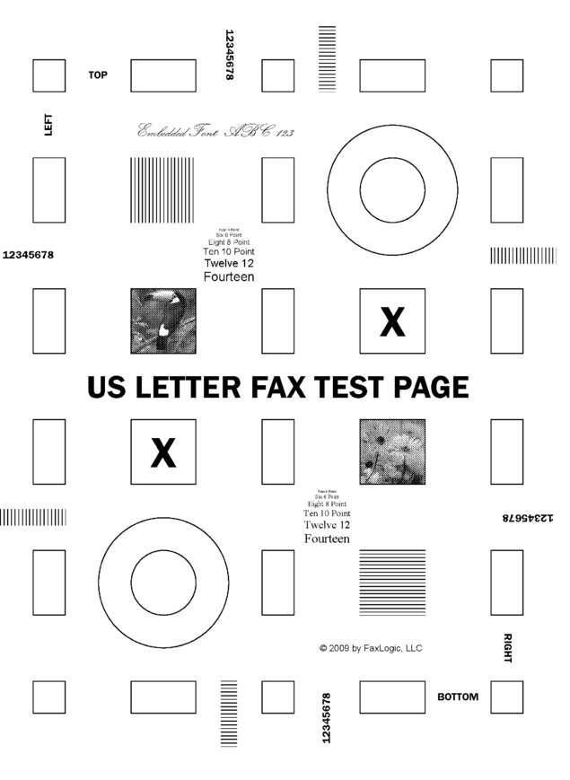 Fax page