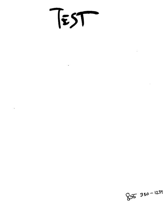Fax page