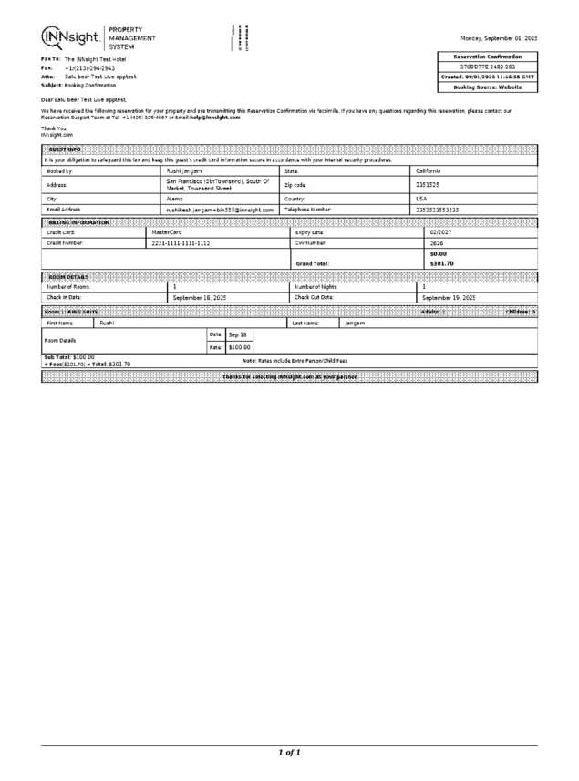 fax page