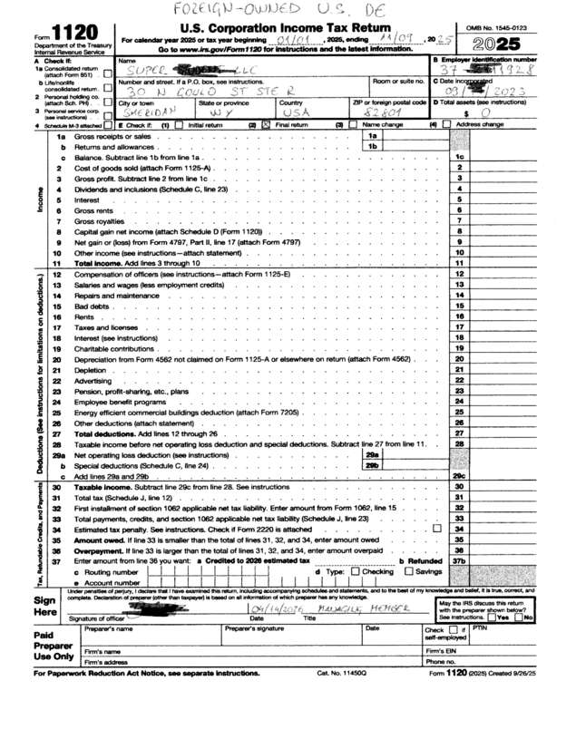 fax page
