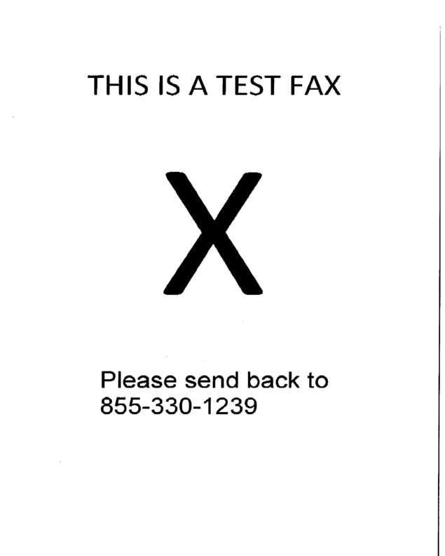 fax page