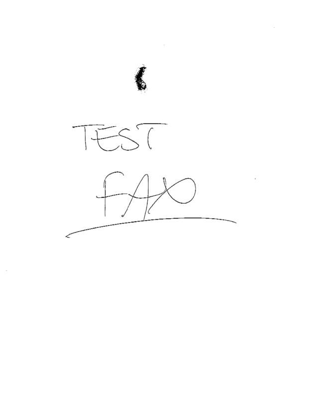 fax page