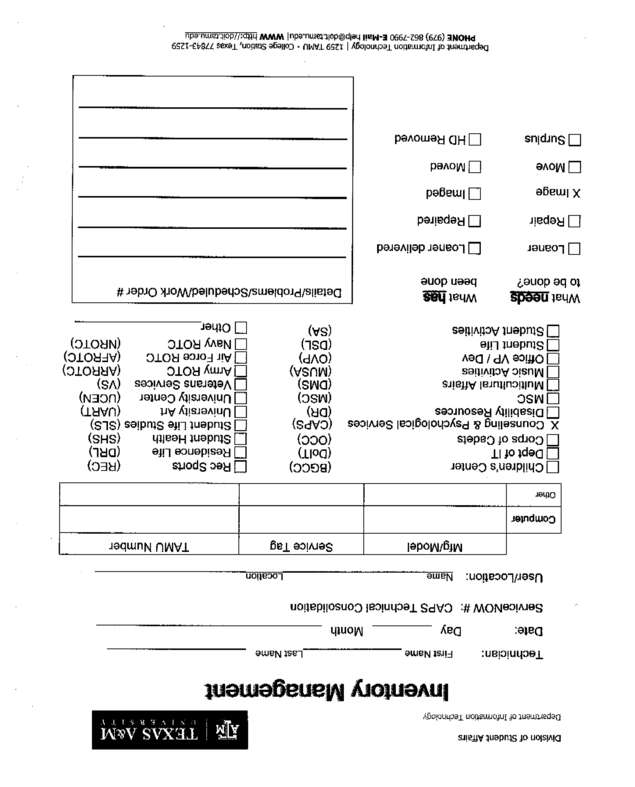 Fax page