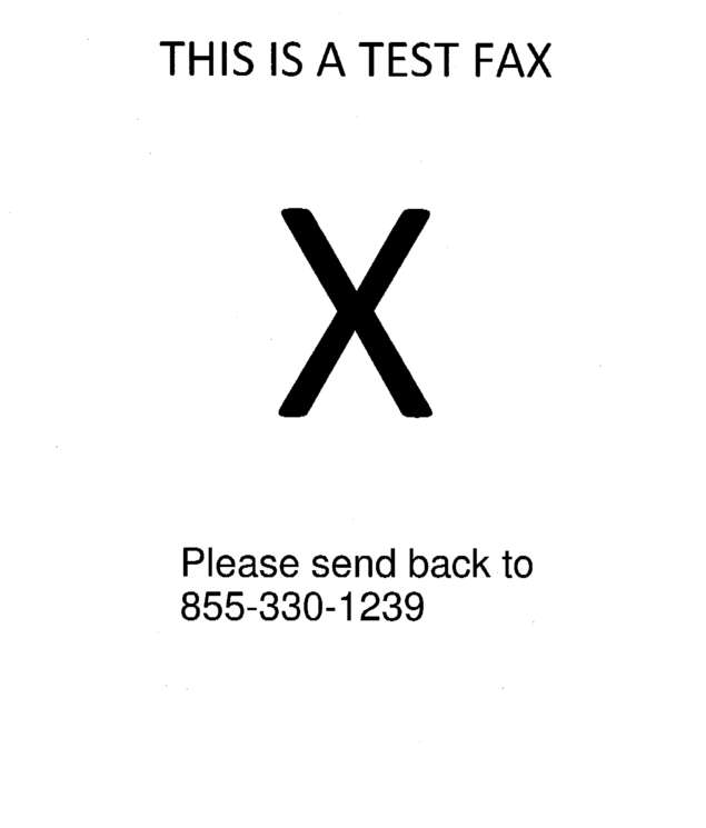 fax page