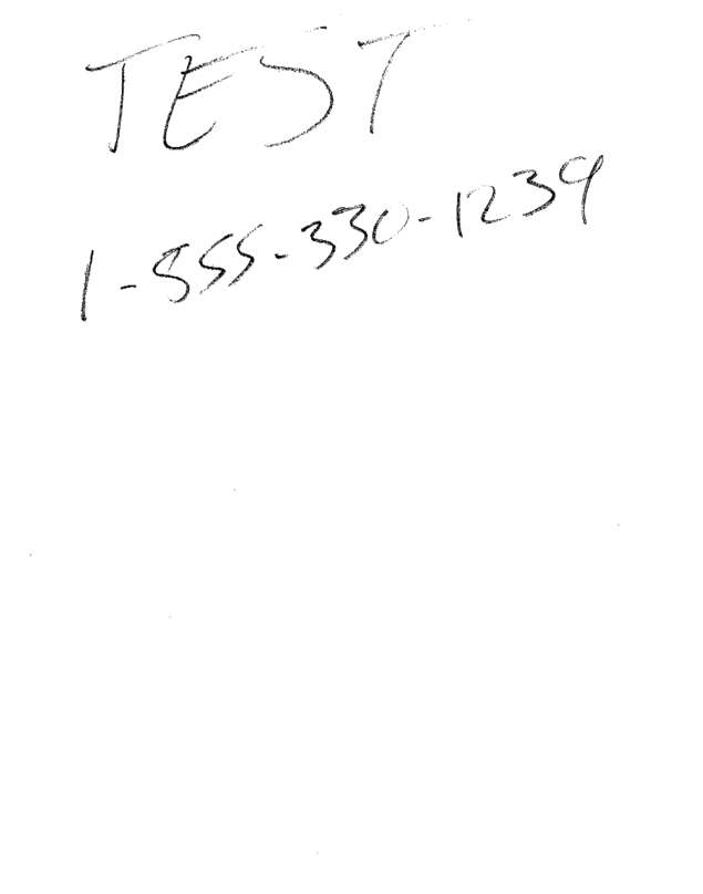 Fax page