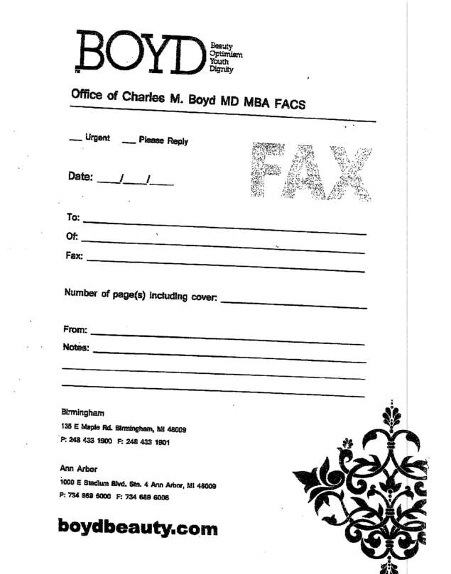 fax page