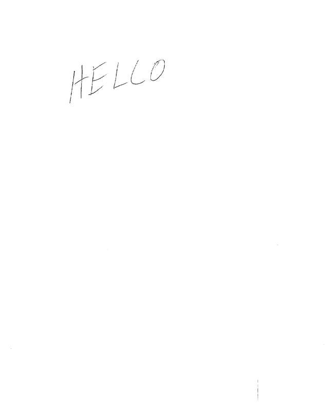Fax page
