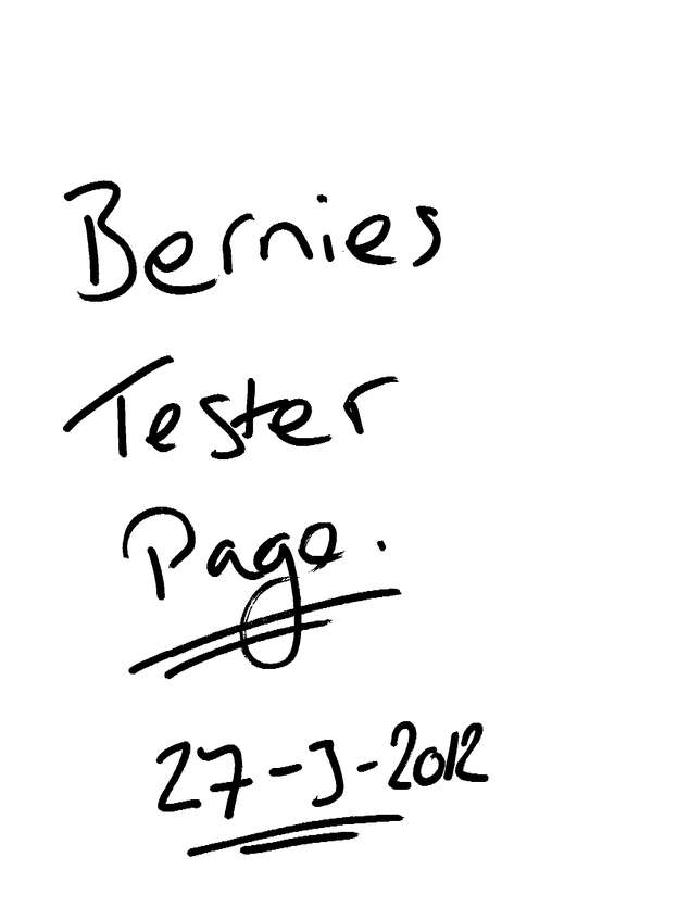 Fax page