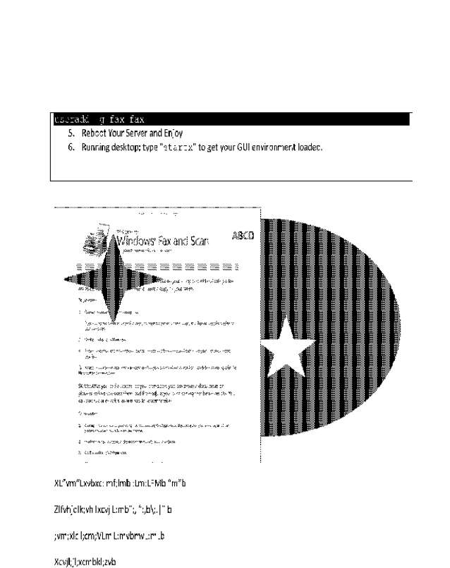 Fax page