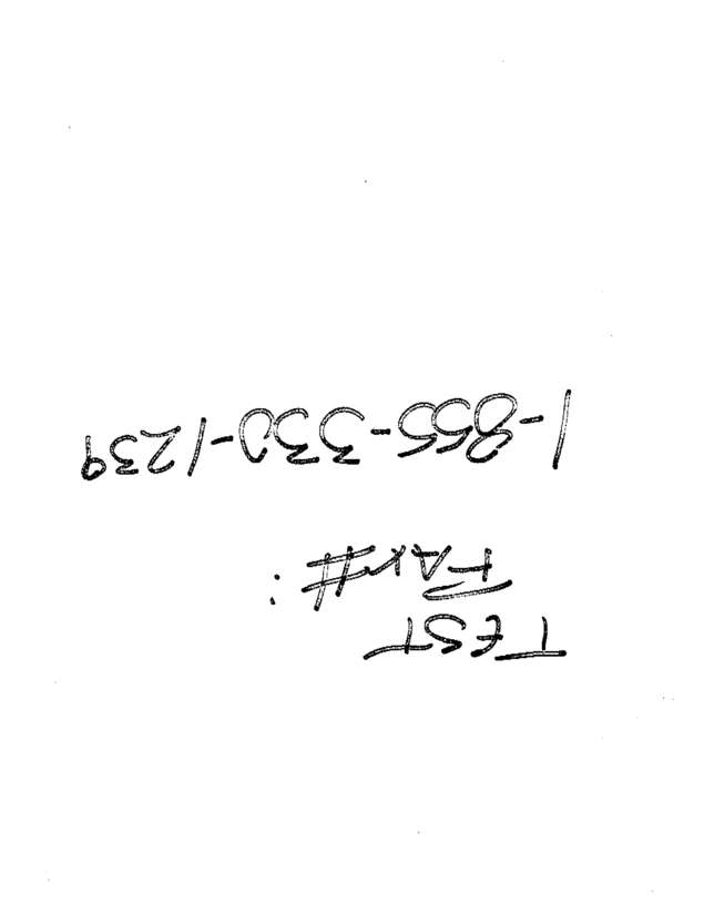 Fax page