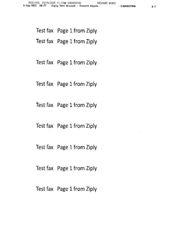 fax page