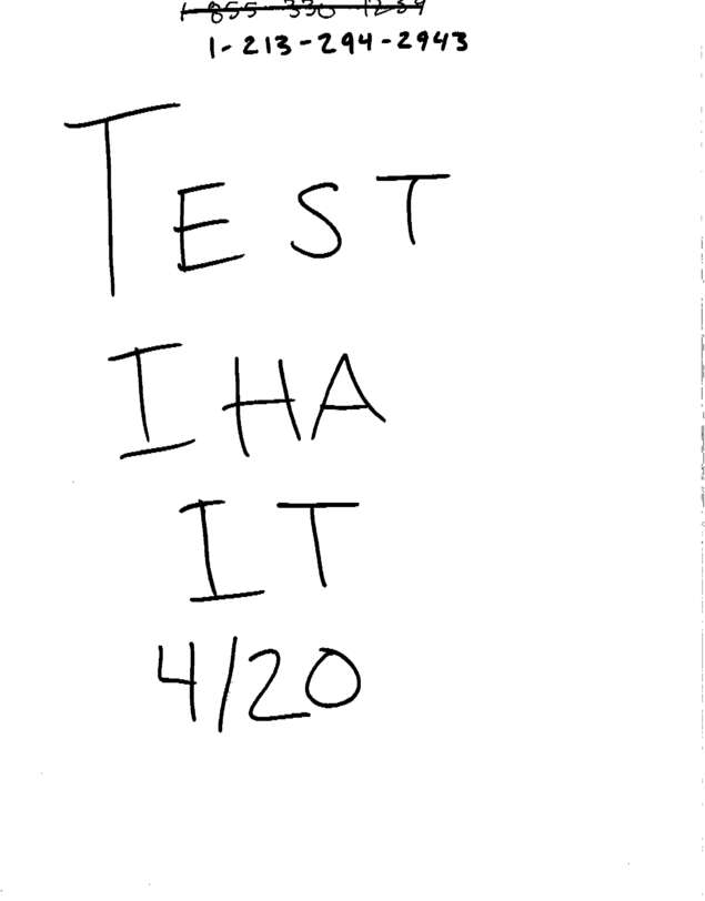 fax page