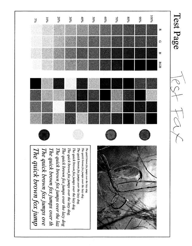 fax page