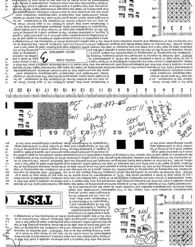 Fax page
