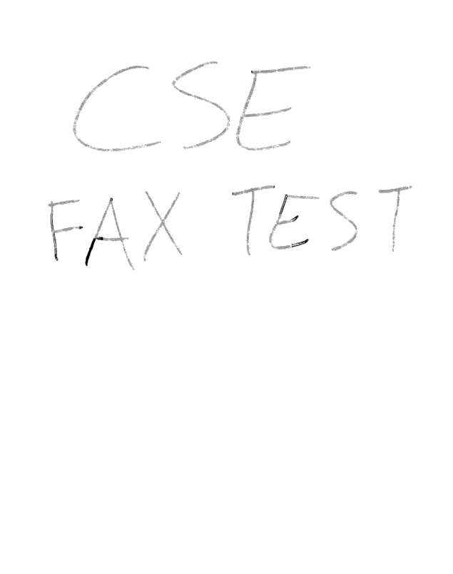 fax page