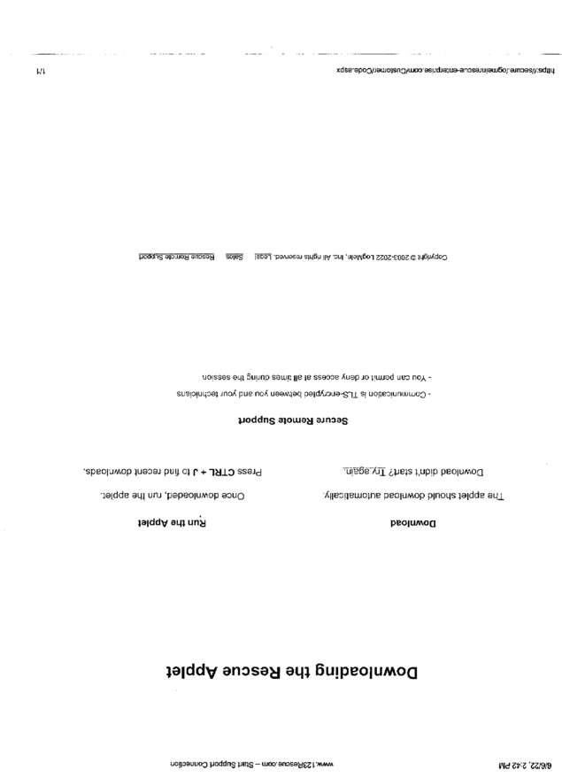 Fax page