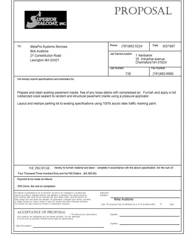 Fax page