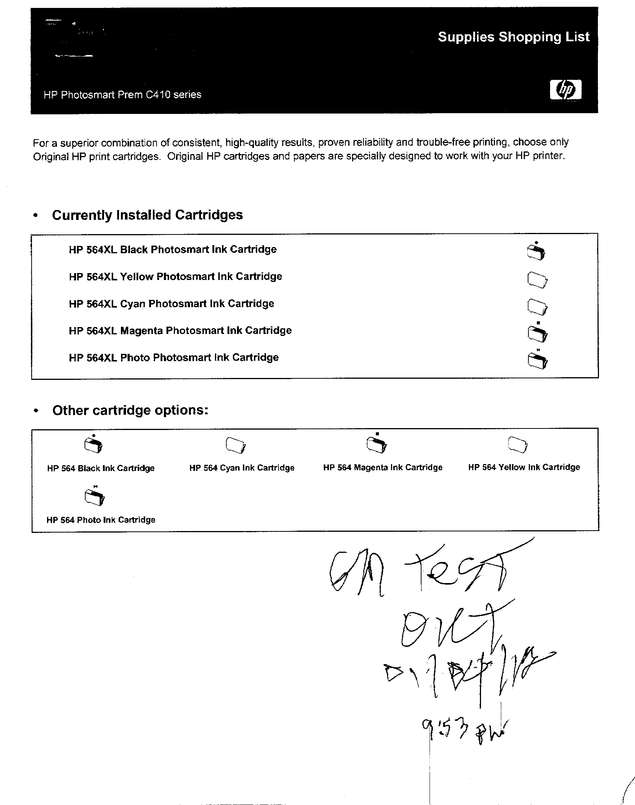 Fax page