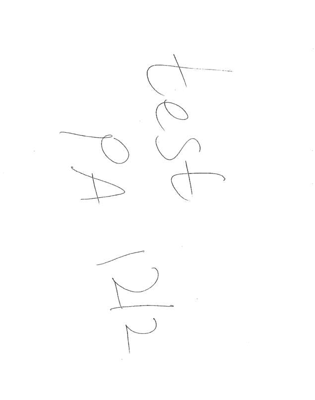 Fax page