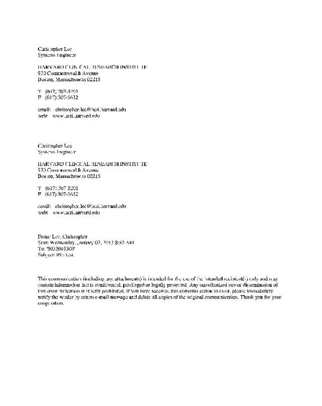 Fax page