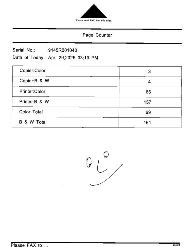 fax page