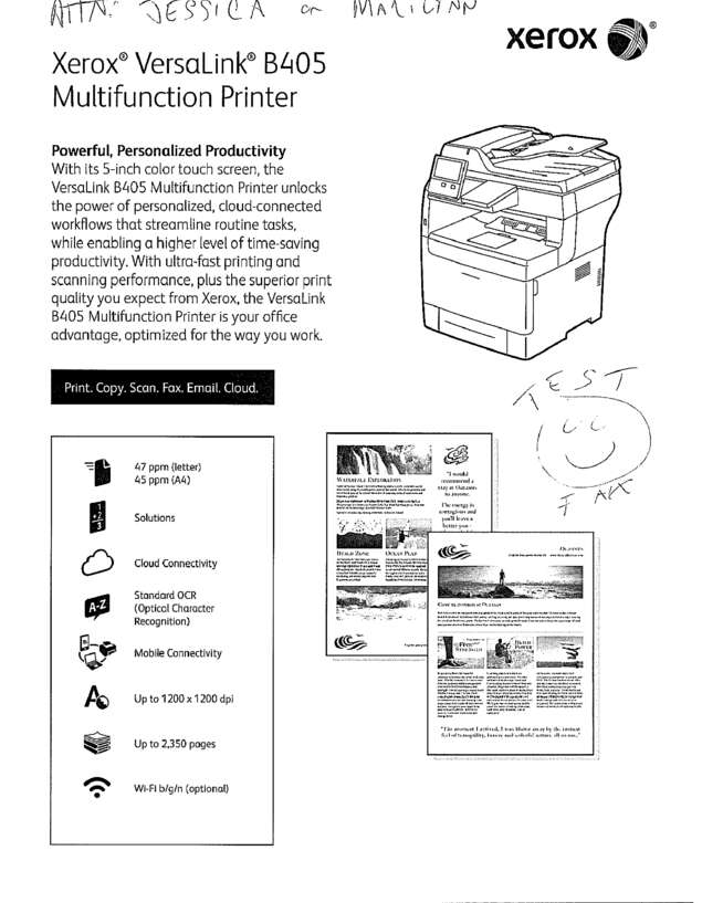 fax page