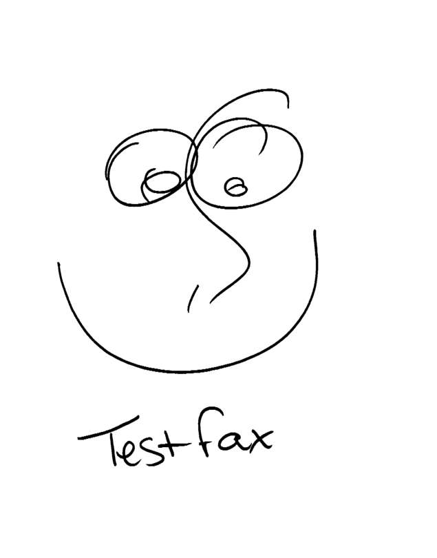 Fax page