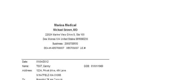 Fax page