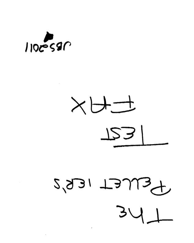 Fax page