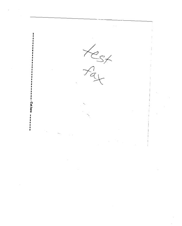 fax page