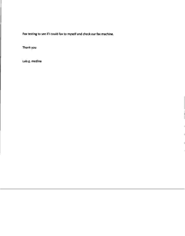 Fax page