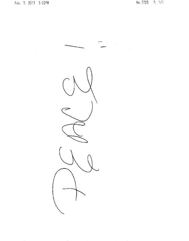 Fax page