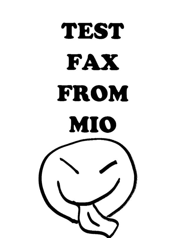 fax page