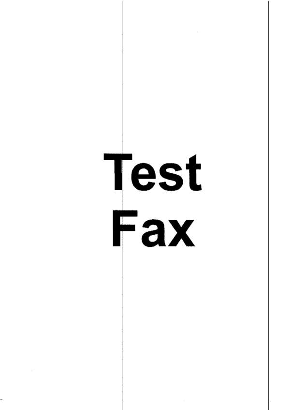 Fax page