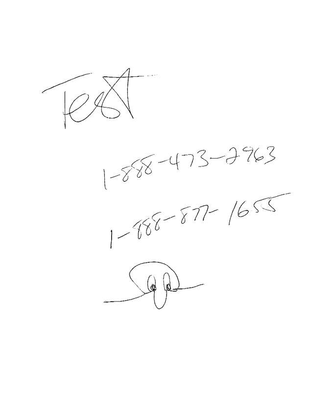 Fax page