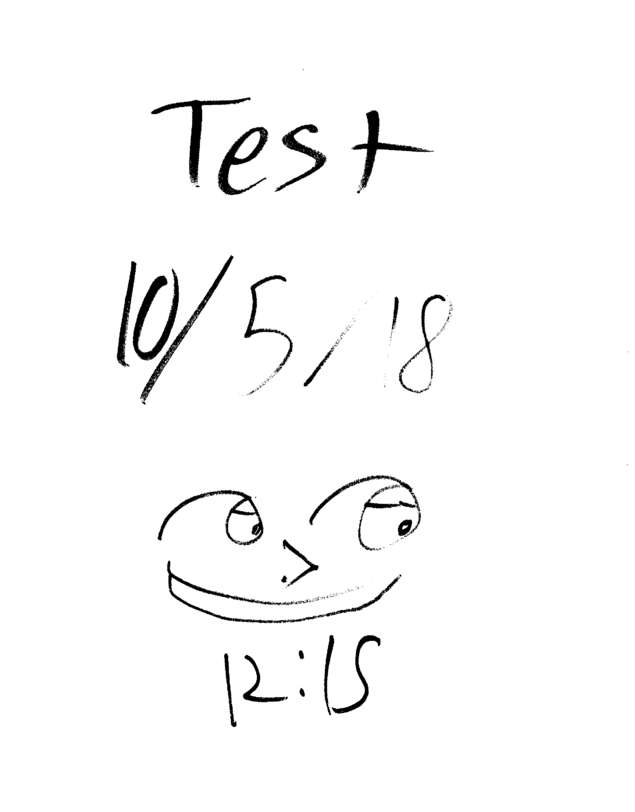 Fax page