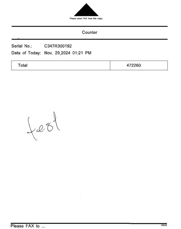 fax page