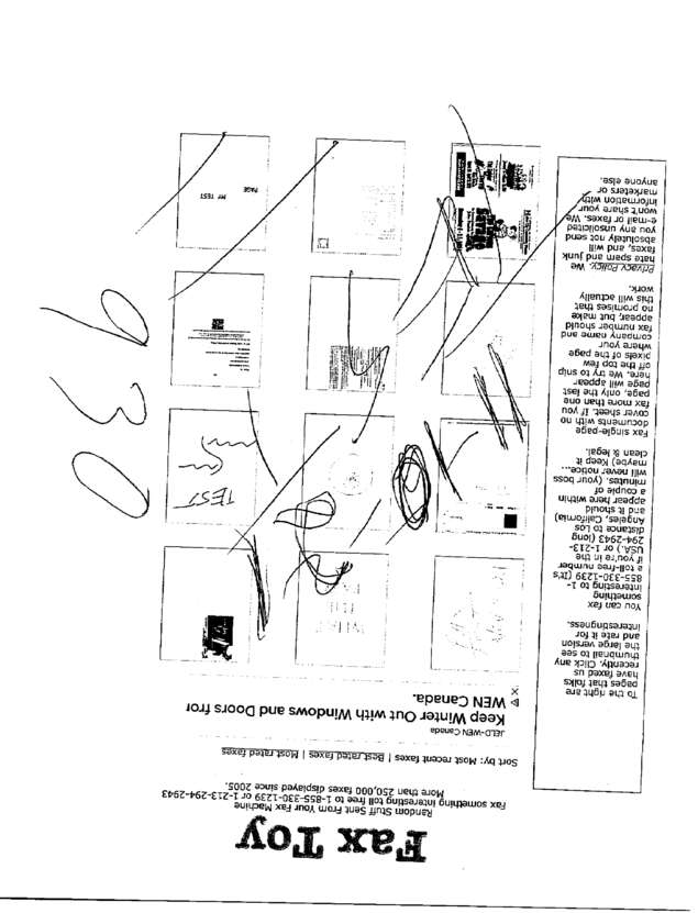 fax page